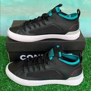 CONVERSE CTAS ULTRA OX BLACK/WHITE/TURBO GREEN MEN